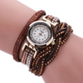 thumbnail image 2 of Women Women Gold Bracelet Quartz Wristwatch Rhinestone Watches watches for women, 2 of 3