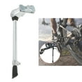 thumbnail image 4 of Pata de cabra resistente para bicicleta de montaña, de aleación de aluminio, accesorios de soporte para pies Plata, 4 of 9