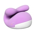 thumbnail image 2 of Almohada de espuma viscoelástica para la siesta, almohada de viaje para el cuello, almohada de apoyo violeta, 2 of 9