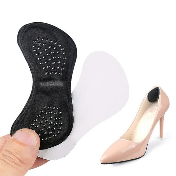 GOOHOCHY  4 Pairs to Non-slip Heel Stickers Adhesive Pads Shoe Inserts for Heels Women's