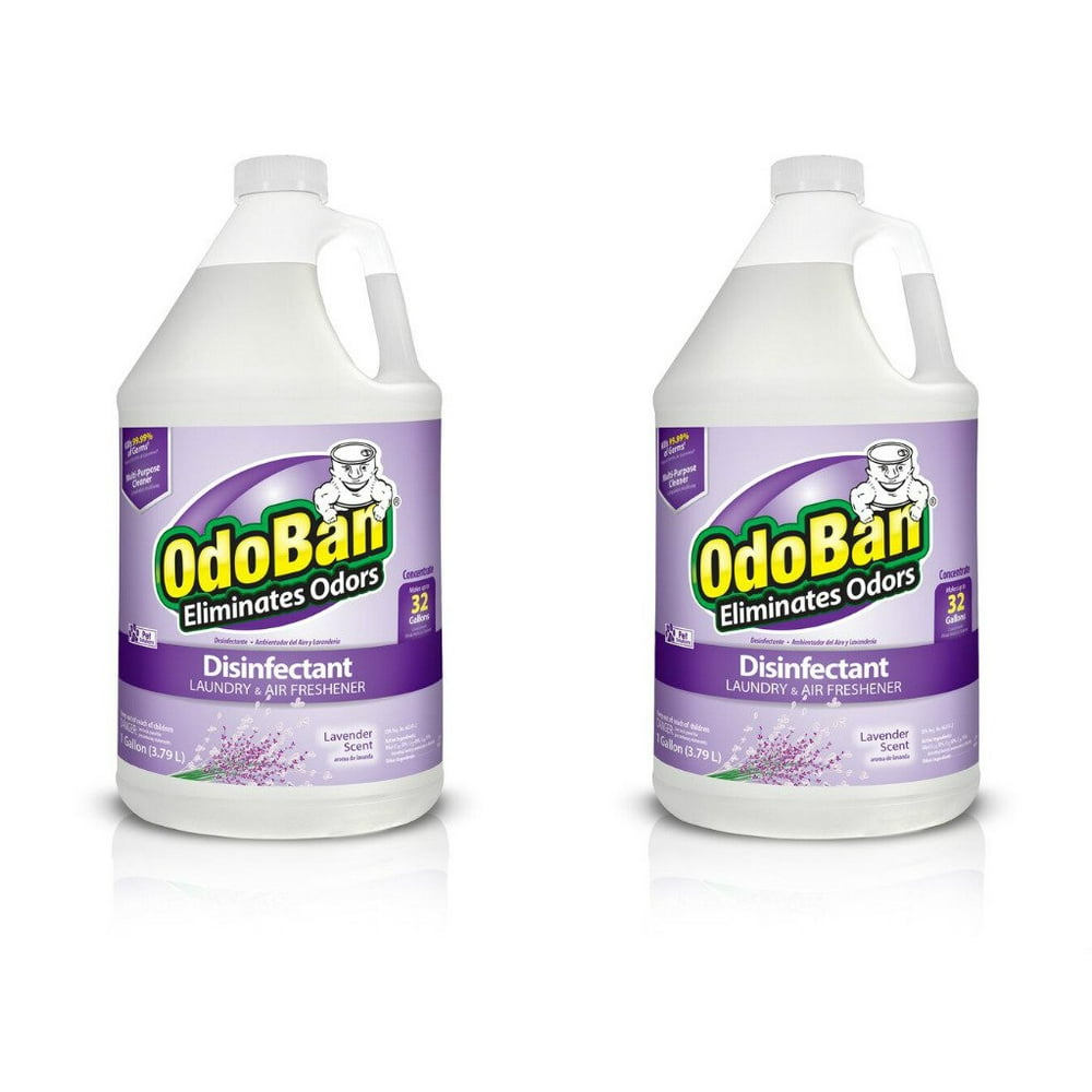 OdoBan Multipurpose Cleaner Concentrate, 2 Gal, Lavender Scent Odor