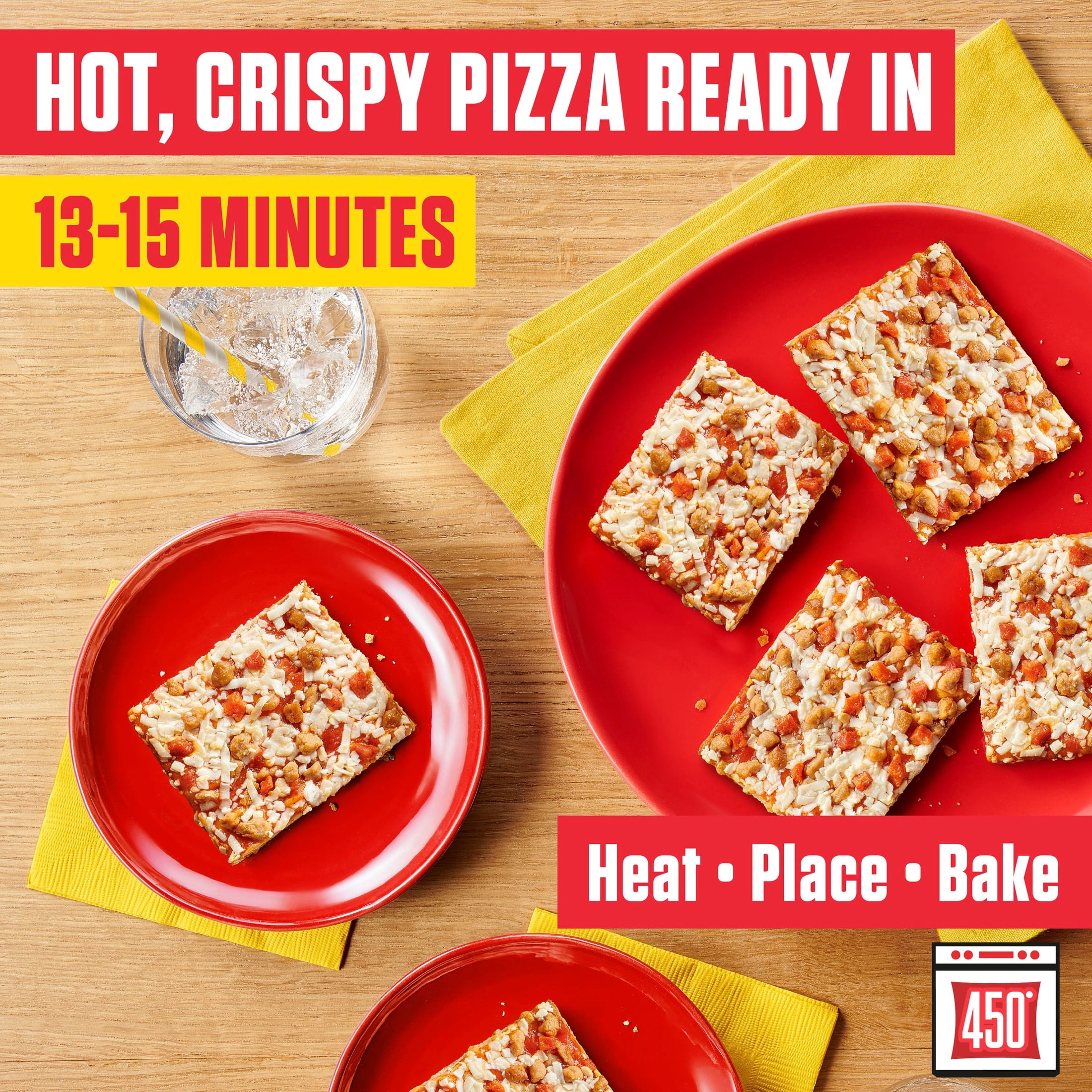 Totino's Party Pizza, Combination, Oven Ready, Thin Crust, 20g Protein, 10.7 oz (Frozen)