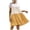 Yellow, variant on Women's Color Block Dress, Round Neck Short Sleeve Loose Fit Casual Shift Dress for Summer Daily Wear, Errands, and Relaxed Style, Three-Tone Design Pink
