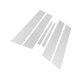 thumbnail image 1 of Ofertas Únicas 6 Pcs Moldura de Ventana del Poste de la Puerta para Cadillac ATS 2013-2015 Tono Plateado Cromado, 1 of 8