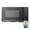 Black, variant on Midea Countertop Microwave Oven, 0.7 Cu Ft, 700 Watts, 11 Power Levels, Compact, White
