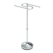 Gatco 1505 Floor S-Style Towel Stand, Chrome