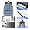 thumbnail image 5 of Fotbe Cute Whale Lightweight Casual Laptop Backpack for Men and Women, Daily use Waterproof backpack, Backpack for College, 5 of 7