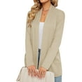 thumbnail image 2 of Shine Up Cardigan for Women Long Sleeve Lightweight Tops Casual Open Front Cardigans with Pockets, 2 of 8
