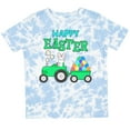 thumbnail image 3 of Inktastic Happy Easter Bunny and Tractor Boys or Girls Toddler T-Shirt, 3 of 5