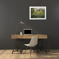 thumbnail image 3 of Hamilton, James Whitelaw 32x25 White Modern Wood Framed Museum Art Print Titled - A Scottish Farm, 3 of 4