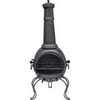 La Hacienda Uk Ltd 56063BUS 53-2/5" Extra Large Black Steel Murcia Chimenea