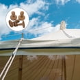 thumbnail image 7 of IBASETOY 4Pcs Outdoor Tent Pole Caps Made of Tpr Material Anti Thunder Chess Guard for Patio and Camping, 7 of 7