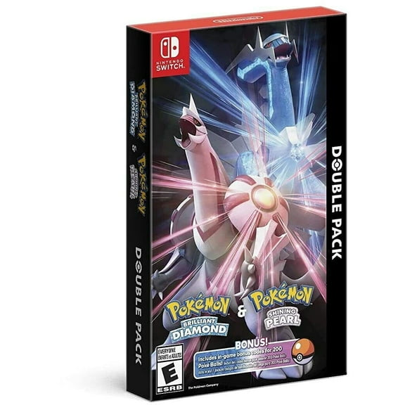 Pokémon Brilliant Diamond and Shining Pearl - Nintendo Switch [Double Pack] NEW