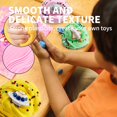 thumbnail image 4 of LEEYNEER Newest Crunchy Slime Set 12 Packed for Kids 200ml 9 Color Mixing Fruit Cloud Cotton Candy Slime Kids Mud Toy Soft Clay Making Kit Ages 5-7 8-12 Kids Clay Gift Toys, 4 of 6