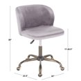 thumbnail image 4 of Chaise de bureau contemporain Fran de LumiSource, 4 of 8