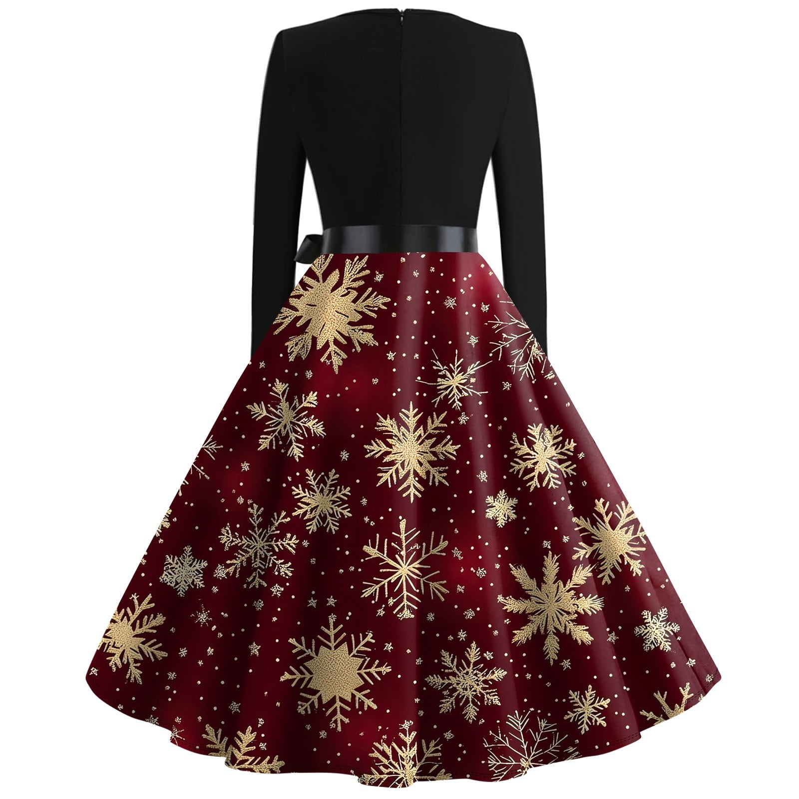 Women's Christmas Flare Dress Long Sleeve V-Neck Retro Party Casual Dress with Snowflake, Christmas Tree, Snowman Print, Hollow Out Design for Holiday, Merry Christmas,Dark Purple,XL - Walmart.com Women's Christmas Flare Dress Long Sleeve V-Neck Retro Party Casual Dress with Snowflake, Christmas Tree, Snowman Print, Hollow Out Design for Holiday, Merry Christmas,Dark Purple,XL - Walmart.com