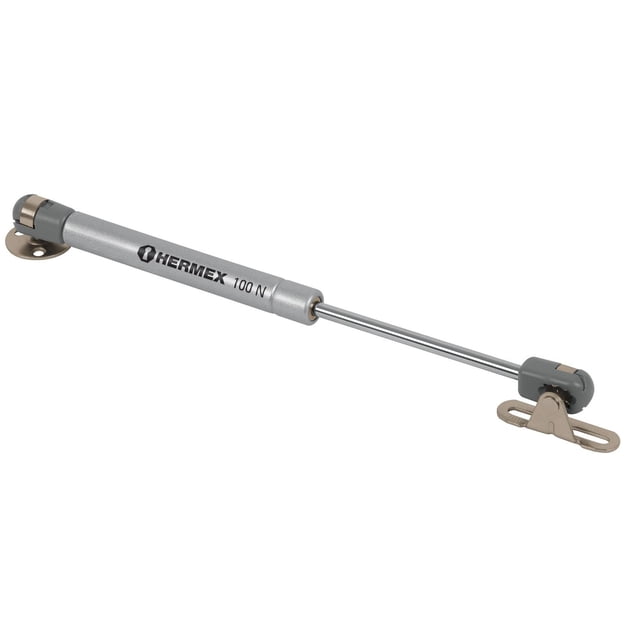 Pistón a gas con capacidad de 100 N / 10 kg, Hermex