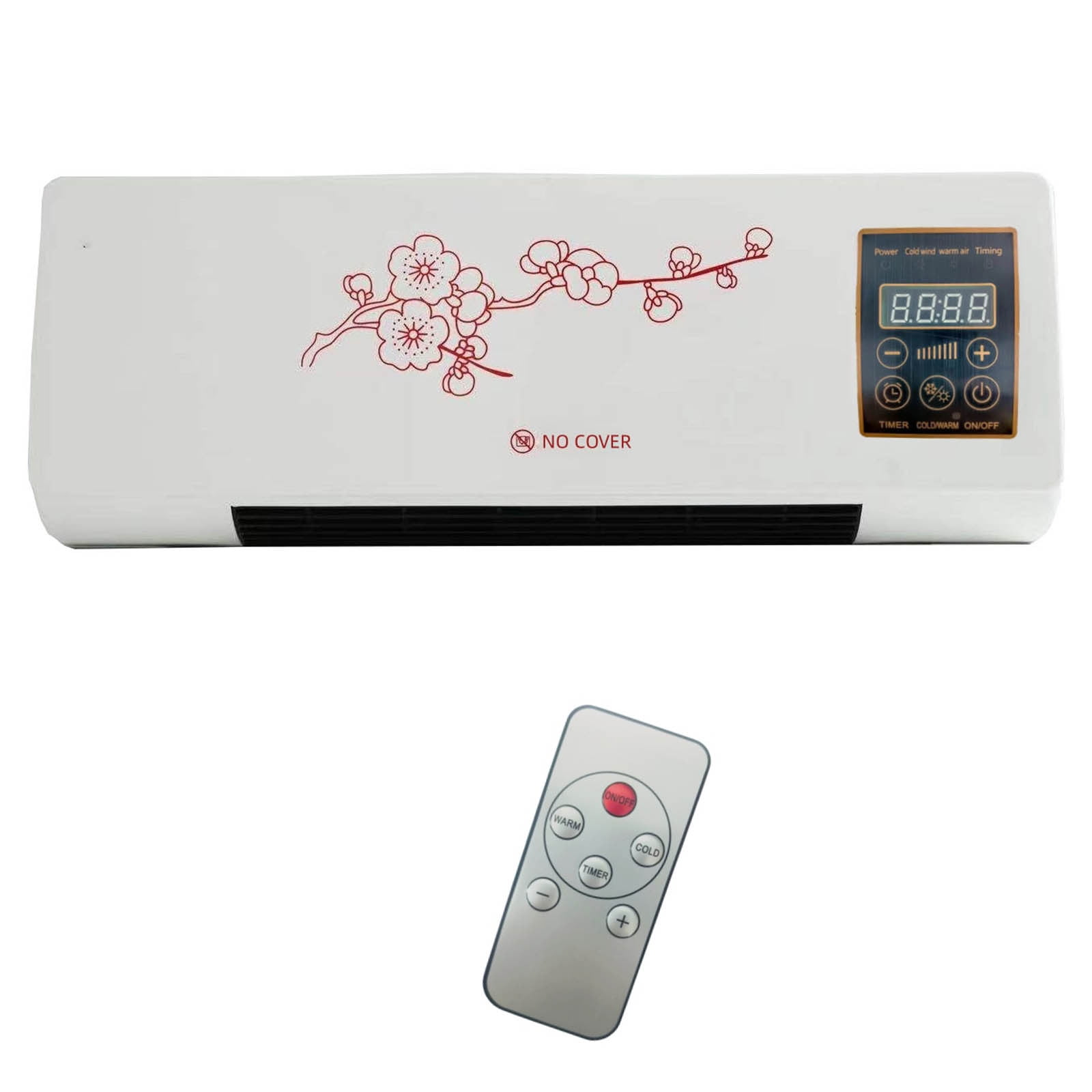 Wall Air Conditioner, Portable Small Remote Control Air Conditioning, Wall Mounted Ductless Air Conditioner Cooling Personal Mini Air Conditioners for Home Bedroom Office
