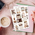 thumbnail image 4 of Ganfancp Tinta de Transferencia de Pet Etiqueta Engomada de La Serie para Una Taza de Café Diy Base Decorativa 5 Liquidación Ventas Hoy Ofertas Prime 2* Pegatinas, 4 of 6