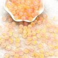thumbnail image 1 of Cuentas acrílicas redondas de doble Color para fabricación de joyas, cuentas espaciadoras sueltas de 8mm, 50 piezas, para hacer pulseras y collares, 1 of 4