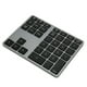 thumbnail image 3 of Teclado numérico inalámbrico, interruptor de tijera de 35 teclas BT5.0, carcasa de aleación de aluminio, teclado numérico para escritorio, portátil y tableta, 3 of 10