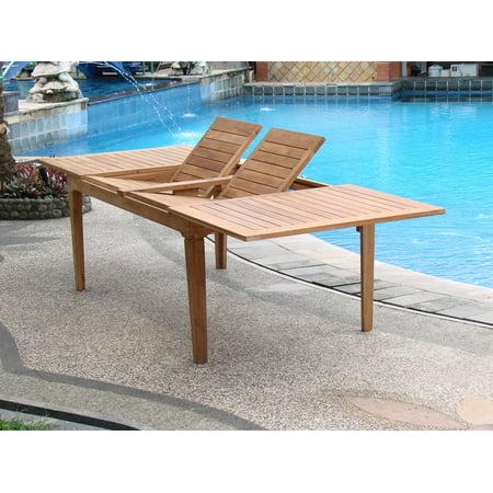 Extra Large Double Extension 122 Caranasas Rectangle Dining Table