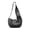 Charcoal-15.0"L x 6.0"W x 5.5"H, variant on Dog Sling Carrier For Small Dogs 5-18lb And Cats With Adjustable Padded Strap Vegan Leather Lined 3x Safety Features Machine Washable