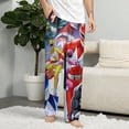 thumbnail image 4 of Power Rangers Pajamas Pants 3D Printing Wide Leg PJ Pant Loungewear Casual Comfy Sleepwear Lounge Pants for Men WomenL, 4 of 9