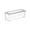 D, variant on Rectangular Food Storage Container with Lid Durable Plastic Construction Airtight Seal Stackable Design for Kitchen Pantry Organization