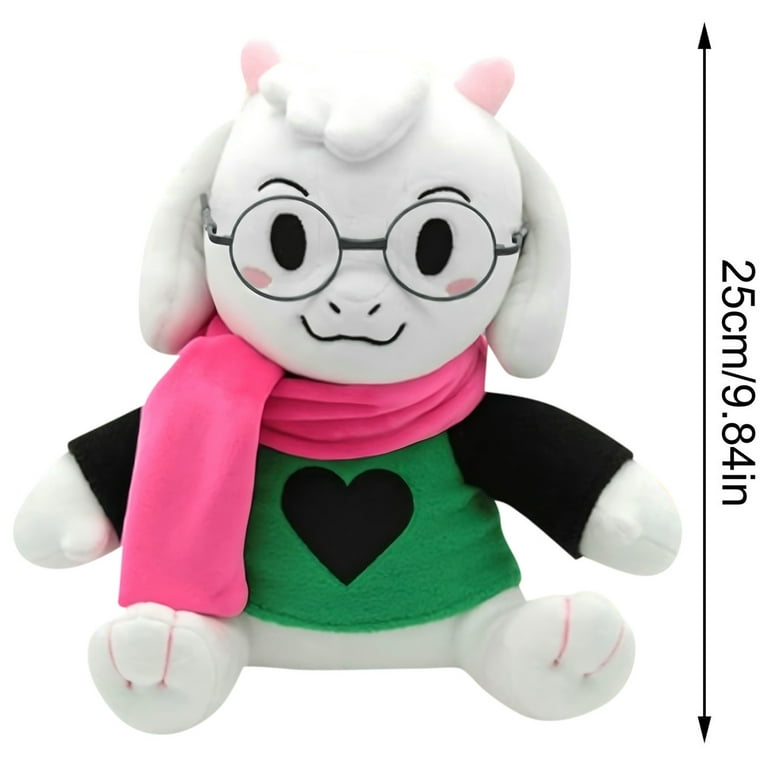 9.8-Inch Deltarune Game No Hat Ralsei Plush Toy – Handmade Durable