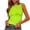 Green, variant on Htigea Women's High Neck Tank Top 2025 Summer Casual Ribbed Knit Slim Fitted Basic Textured Sleeveless Shirts Sale Pink,M