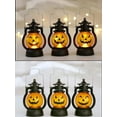 thumbnail image 4 of 3PCS Mini Halloween LED Light-Emitting Handheld Pumpkin Lights , for Halloween Decorations Indoor and Outdoor Yard Garden Lawn Party, 4 of 9