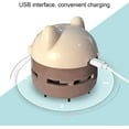 thumbnail image 4 of Dww-mini Aspirateur de Table Aspirateur de Bureau Sans Fil Usb Rechargeable Aspirateur de Bureau Poussière Aspirateur à Main pour Table Bureau Coussin, 4 of 5