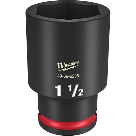 

Milwaukee Electric Tools 49-66-6238 Shockwave Impact Duty 1/2 drive 1-1/2 Deep 6 Point Socket