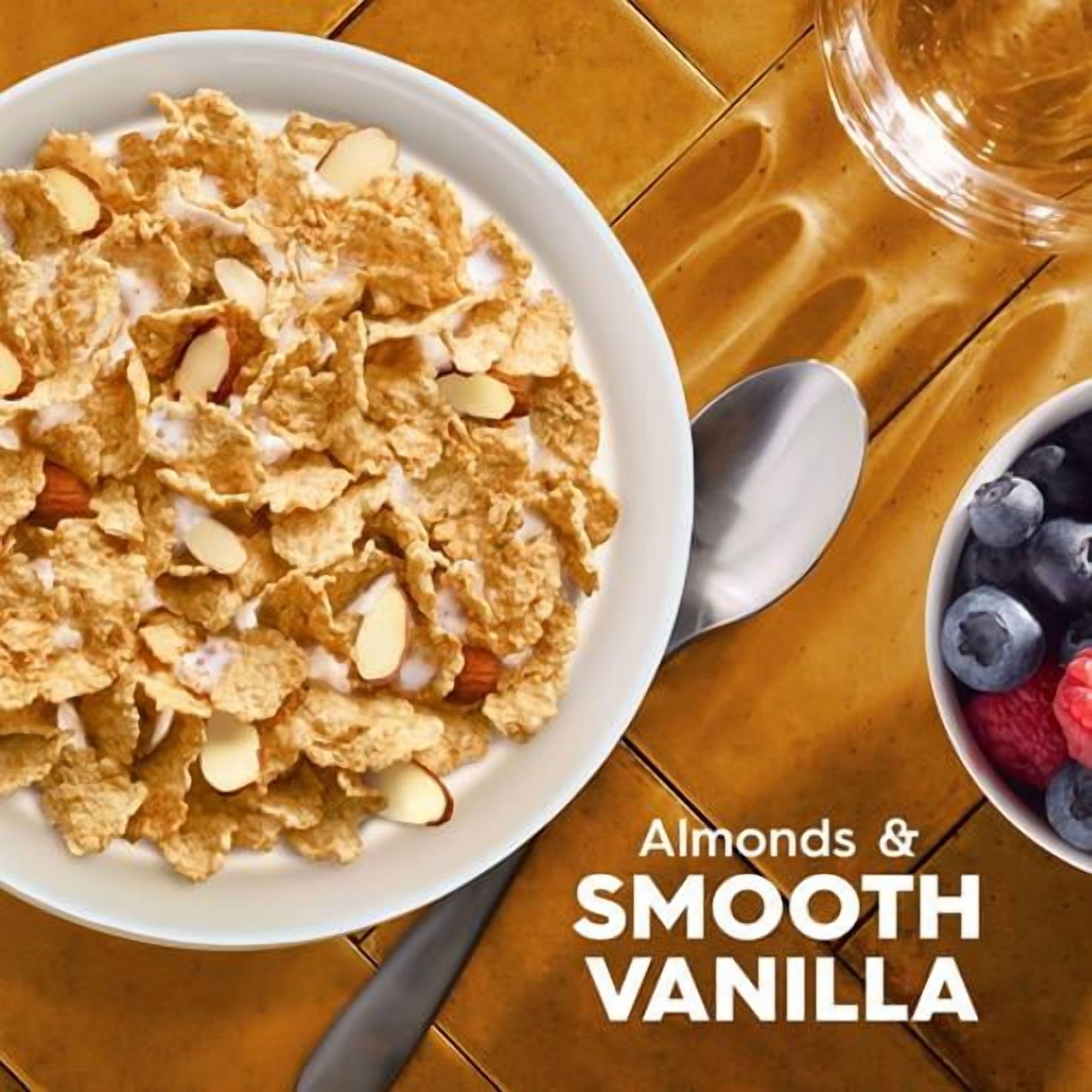 Kelloggs Special K Breakfast Cereal, Fiber Cereal, Family Breakfast, Vanilla And Almond, 12.5Oz Box (1 Box) - Pack of 2