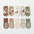 thumbnail image 3 of Baby Girls Cute Cartoon Non-Slip Socks Baby Toddler Cotton Warm Grip Socks Anti Skid Socks for Infant Little Kids, 3 of 7