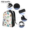 thumbnail image 4 of Rocae Travel1 print Computer bag with separate compartment, suitable for 15 inch laptop backpack, gift for men and women, 4 of 8