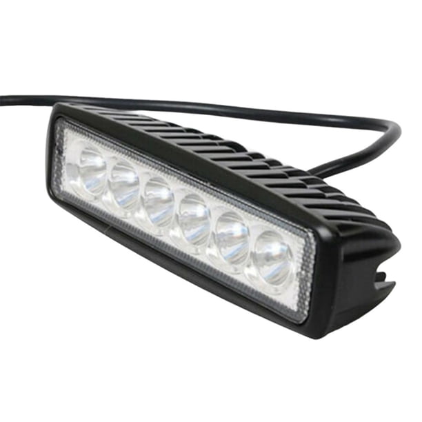 DC 12V Bar Flood Spot Light 18W Car Driving Lamp IP68 a prueba de agua para Offroad Car