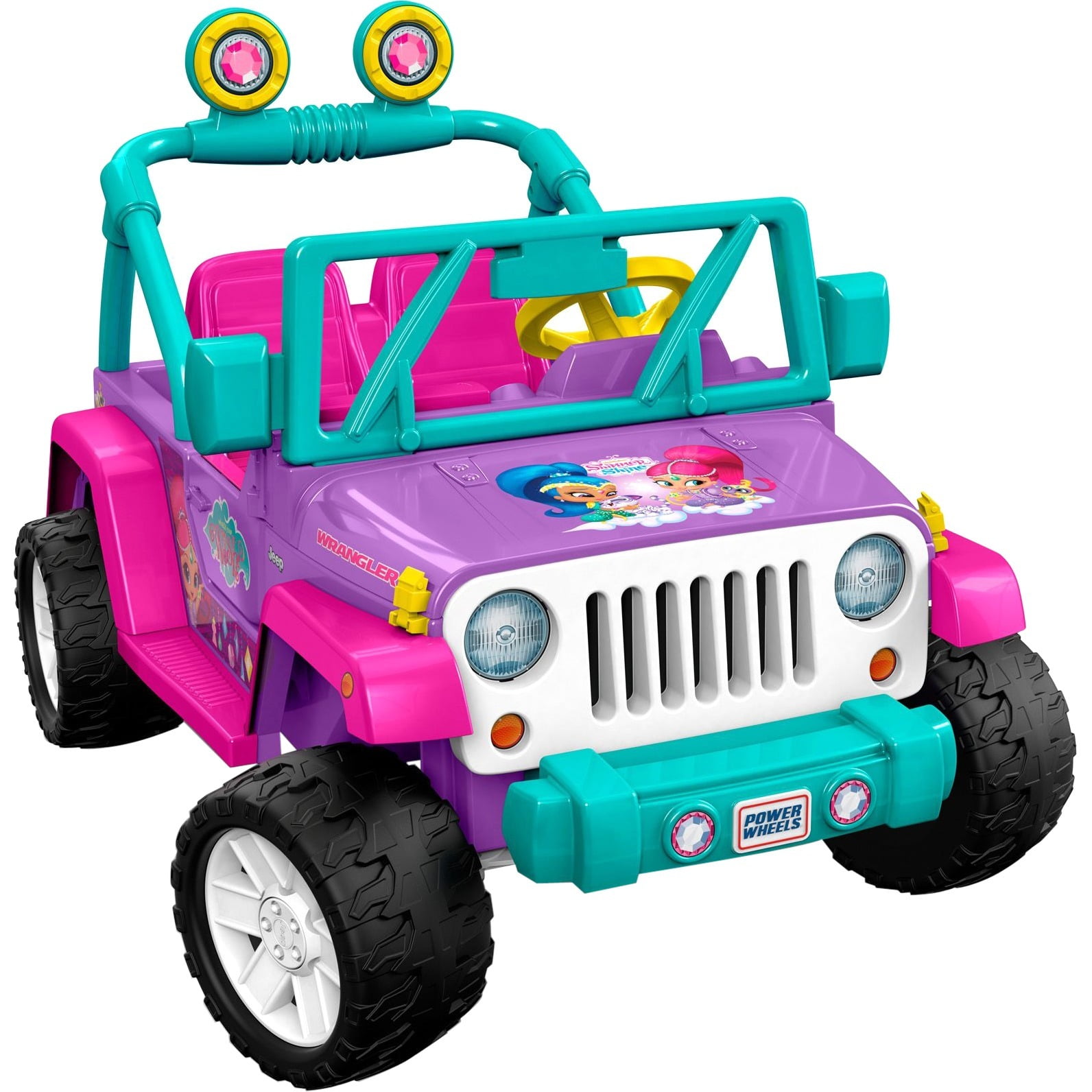 shimmer and shine jeep