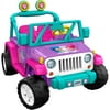 Fisher-Price DWR11 Power Wheels Jeep Nickelodeon Shimmer & Shine Jeep, 12V