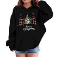 thumbnail image 1 of Sudadera con capucha para niñas y niños, sudadera de manga larga con cuello redondo y estampado de moda, jersey con bolsillo, sudadera de poliéster para niñas, 1 of 8