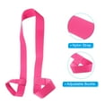 thumbnail image 4 of Uxcell 126cmx3.8cm Ski Carrier Strap, 2 Pack Snowboard Boot Carrying Strap Bright Pink, 4 of 7