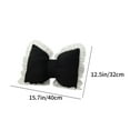 thumbnail image 3 of Fufafayo under $5 Bow Pillow Coquette Throw Pillow Cute Bow Shaped Cushion Lumbar Decorative for Girls Room Bed Sofa Couch Car, 12.6x15.7In, 3 of 6
