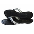 thumbnail image 3 of StarBay Women's Stylish Triple Strap Sandal Flats, Thong Flip Flop, 3 of 3