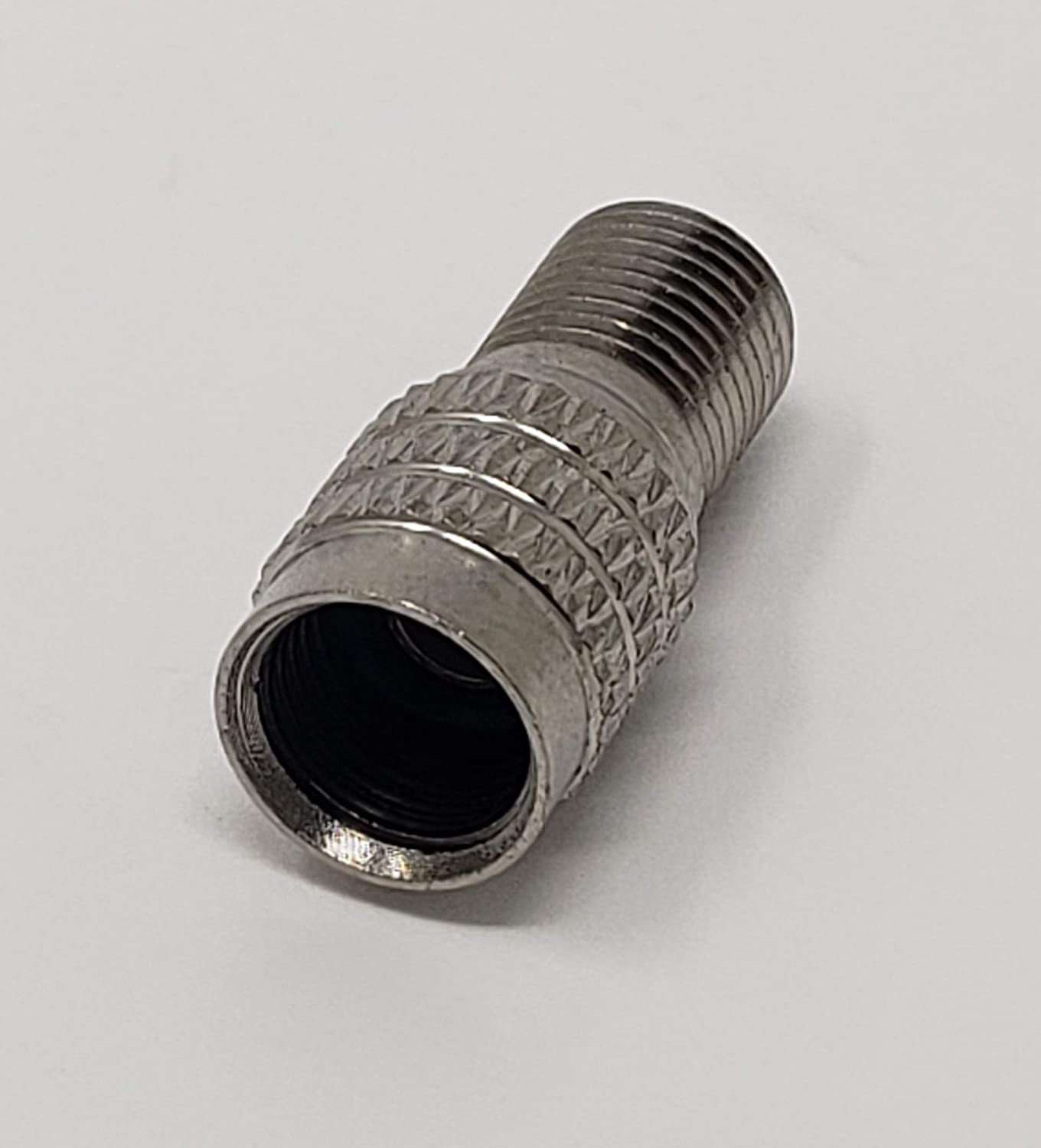 (Pack of TWENTY) Muzzys Double Seal Flow Through Valve Stem Tire Caps, Inflate Thru for High Pressure Truck Car RV Semi Bus Tires -INFLATE TIRES AND CHECK PRESSURE WITHOUT REMOVING THE CAPS!- V2B DS-1