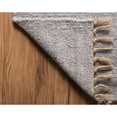 thumbnail image 4 of Contemporary Home Living 1.75' x 2.75' Reversible Handwoven Solid Area Throw Rug - Lilac, 4 of 6