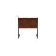thumbnail image 5 of Homestock Old World Opulence Headboard With Integrated Turbo Charger - Elegantly Combines Classic Design With Modern Convenience For Ultimate Bedroom Comfort-Color:Walnut,Size:Full, 5 of 7