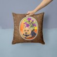 thumbnail image 2 of Carolines Treasures SS8297PW1414 Norwich Terrier Fabric Decorative Pillow, 14Hx14W, multicolor, 2 of 4