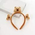 thumbnail image 5 of FENOHREFE Cartoon Bear Headband For Kids And Women Fashion Headwear Soft Adjustable Hair Accessory In Various Colors, 5 of 7