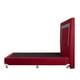 thumbnail image 4 of Box Base Cama Matrimonial + Cabecera Bora Rojo Dicasa  Bora Red, 4 of 8